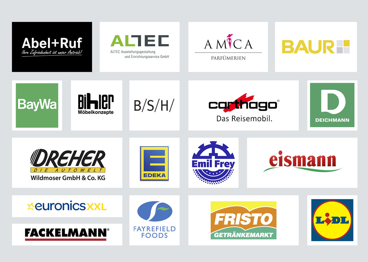 Logos Dualer Partner des Studiengangs Handel