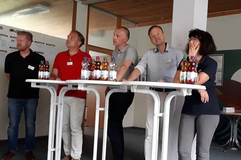 Fünf Teilnehmende der TECacademy