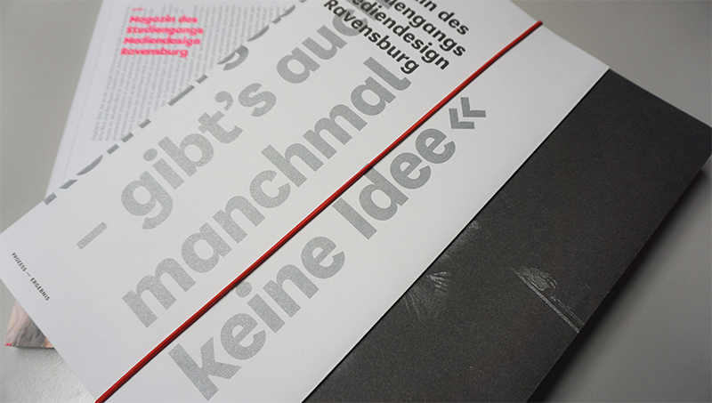 Ausgabe Designmagazin der Mediendesigner