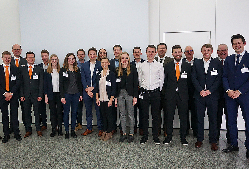 Gruppenbild Preisträger Biberacher Wirtschaftspreis