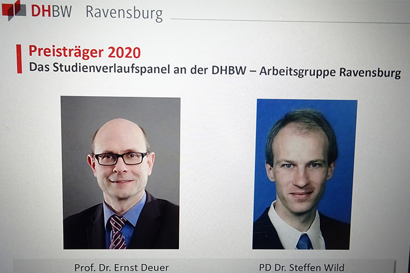 Porträt von Prof. Deuer und PD Dr. Wild