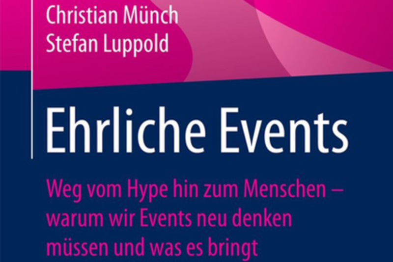 Buchcover Ehrliche Events