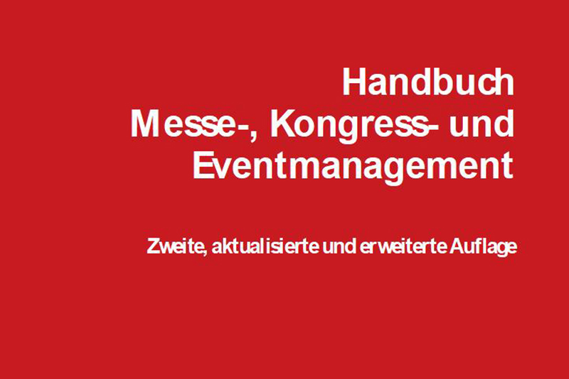 Buchcover Handbuch Messe-, Kongress- und Eventmanagement