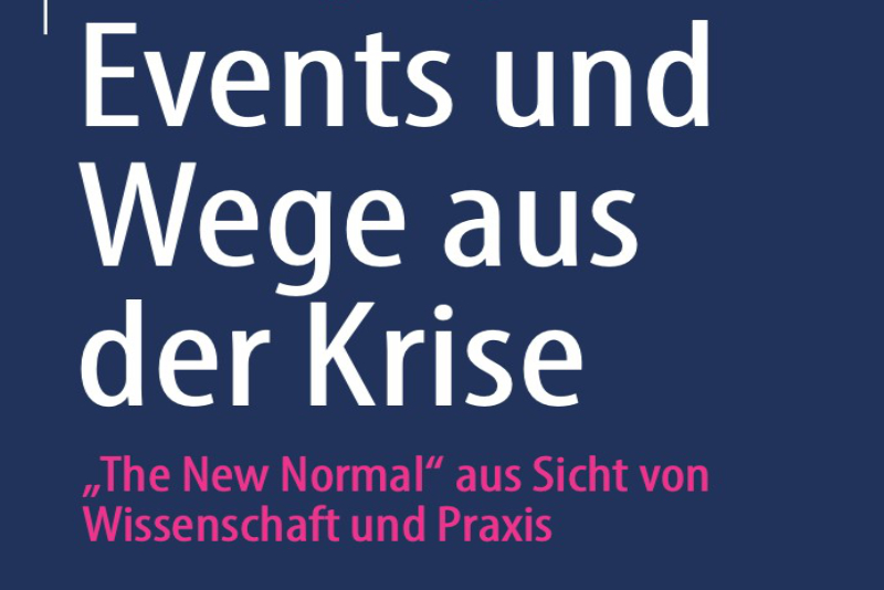 Buchcover Events und Wege aus der Krise