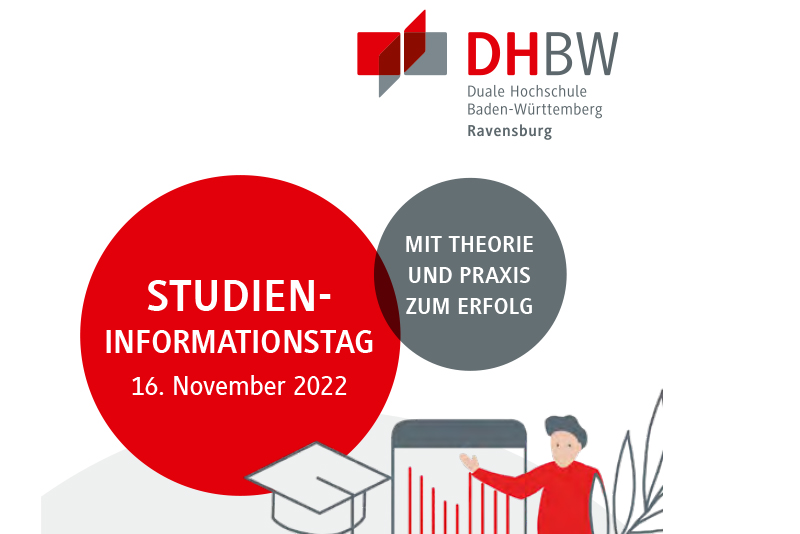 Grafik zum Studieninfotag am 16. November.