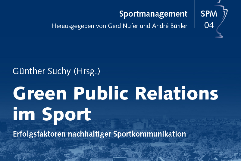 Buchcover Green Public Relations im Sport