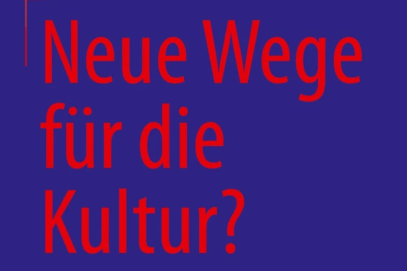 Buchcover "Neue Wege für die Kultur"