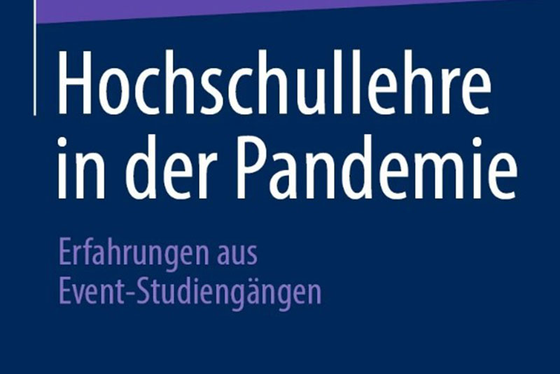 Buchcover Hochschullehre in der Pandemie.