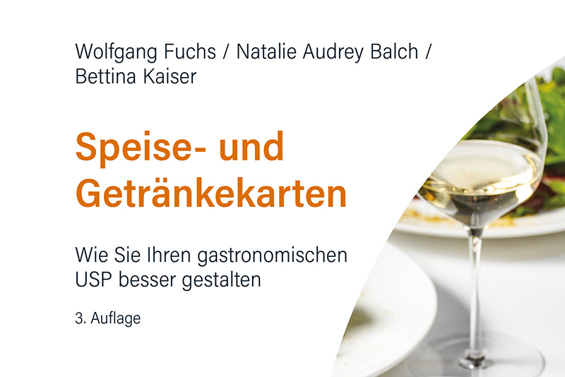 Buchcover Speisekarten