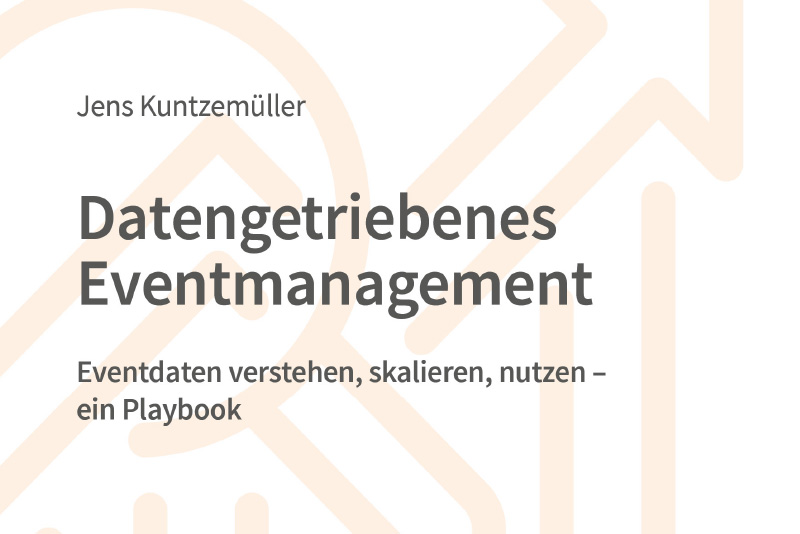 Buchcover "Datengetriebenes Eventmanagement"
