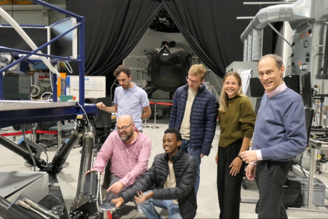 Mitarbeitende im Projekt LIFT im Studiengang Luft- und Raumfahrttechnik