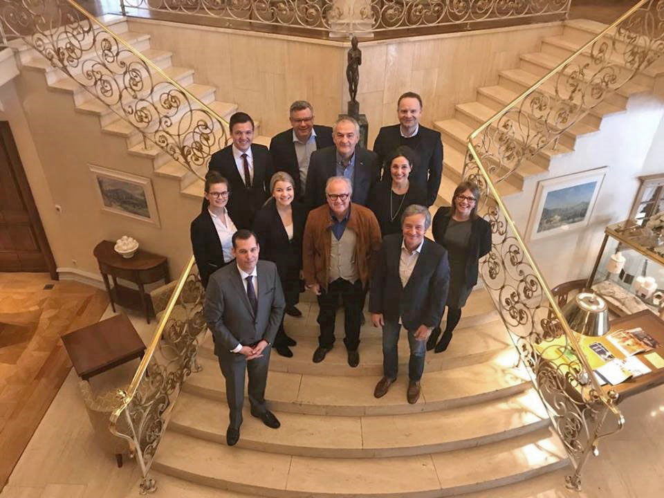 Gruppenbild der Projektverantwortlichen