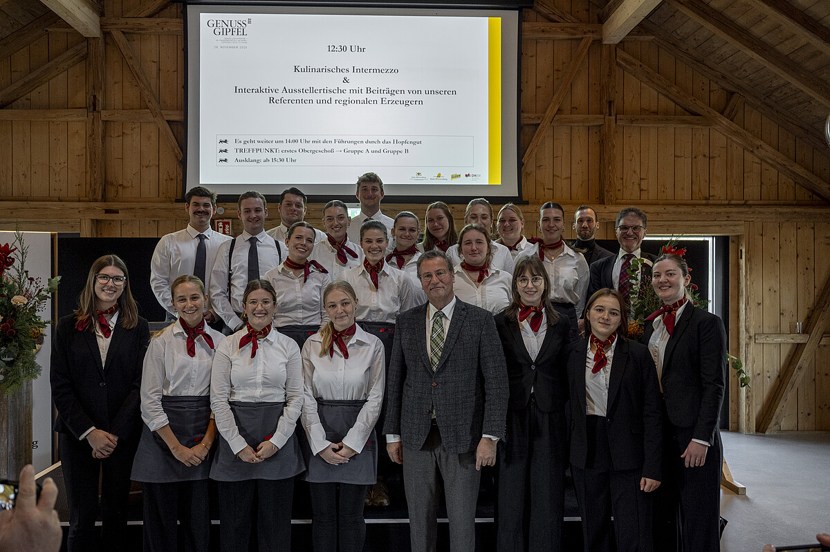 Teilnehmende am Genussgipfel 2025