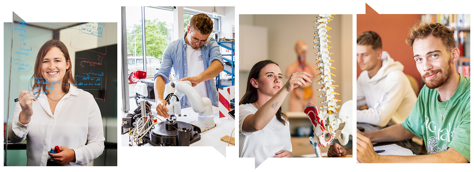 Studieninteressierte am Studieninfotag 2025