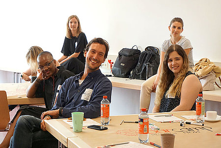 Foto vom  BarCamp der Nachwuchswissenschaftler*innen