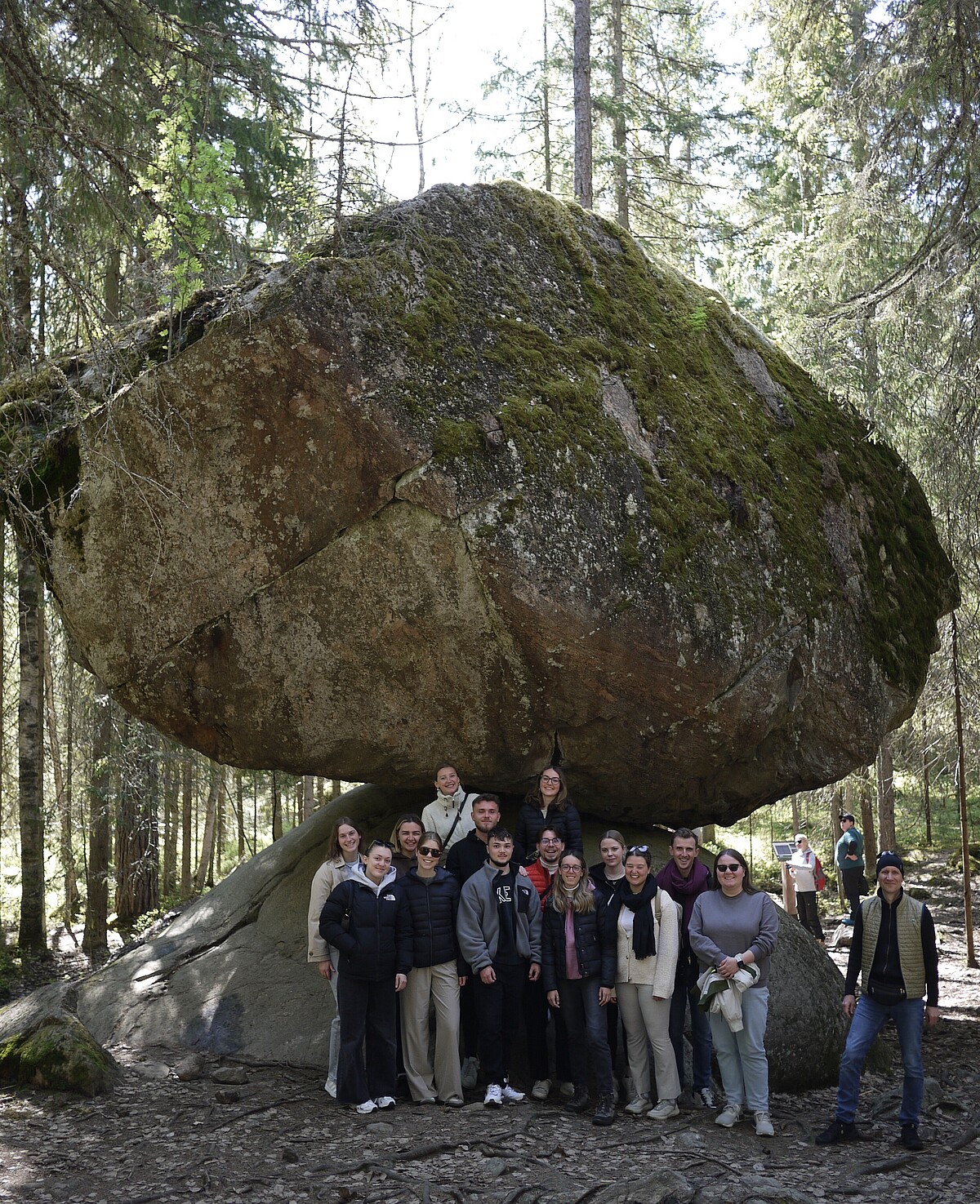 Studierende von Hotelmanagement beim Erasmus Projekt in Finnland