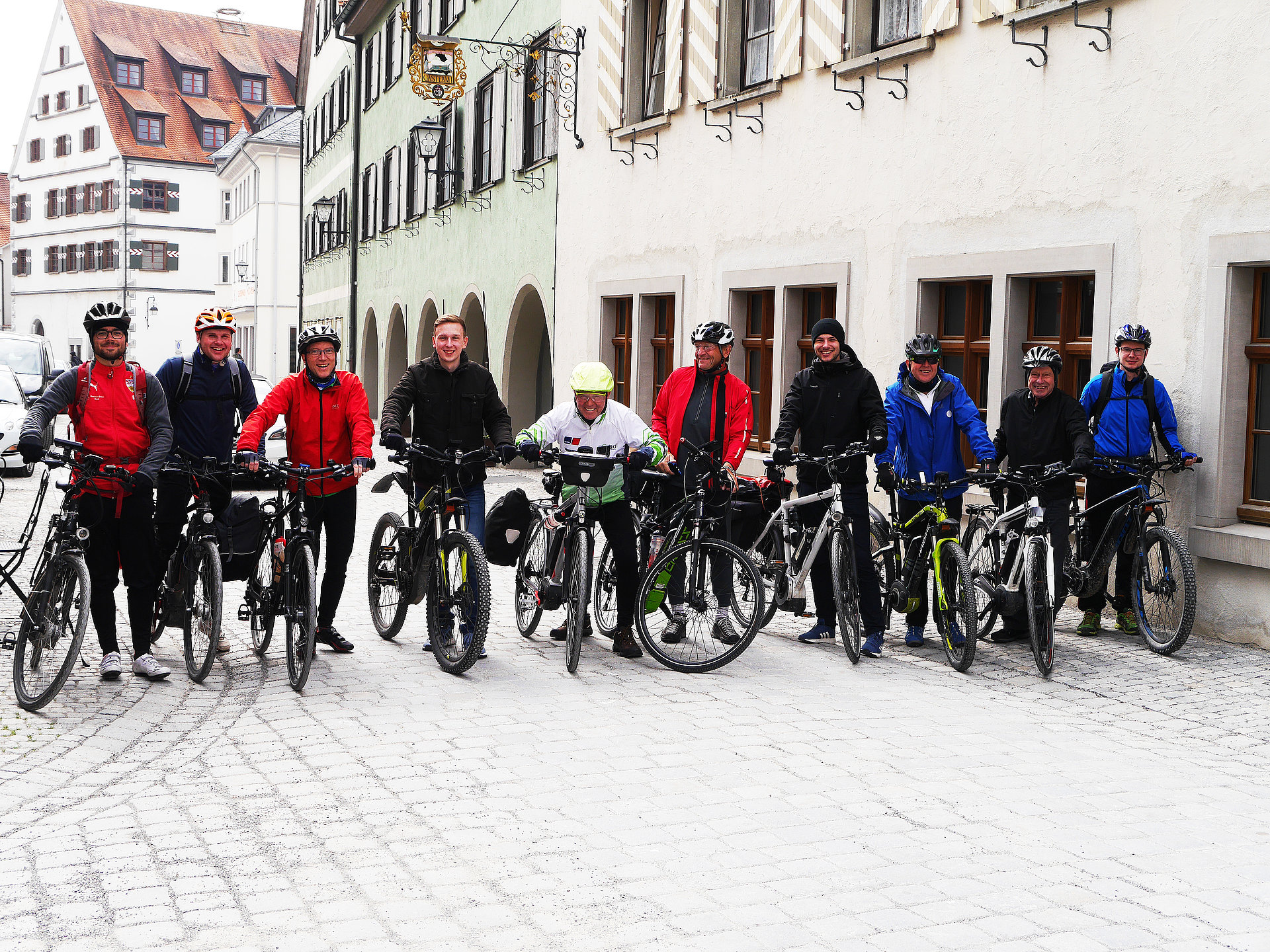 Studierende bei der Probefahrt am Bodensee