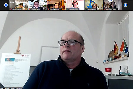 Screenshot Winetasting auf zoom