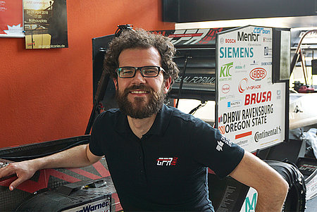 Florian Vogel im GFR-Raum