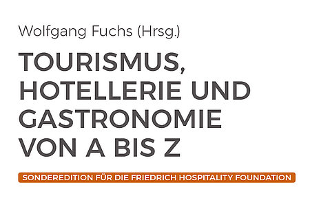 Buchcover Tourismus, Hotellerie und Gastronomie von A bis Z