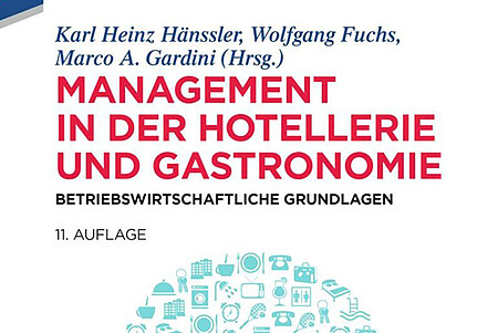 Buchcover Management in der Hotellerie und Gastronomie