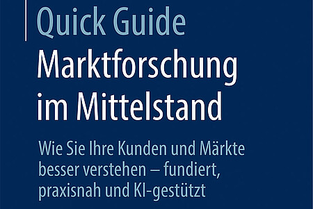 Buchcover für Marktfoschung Mittelstand.