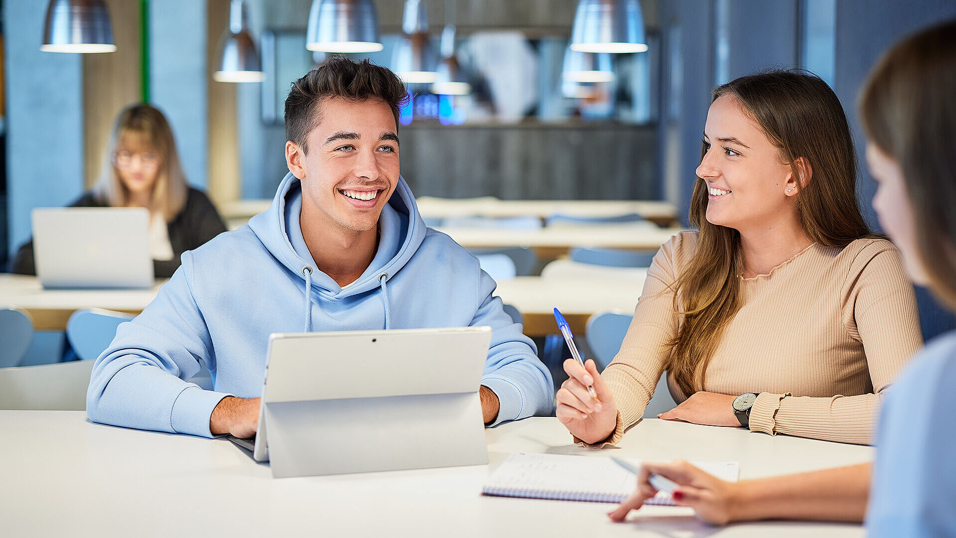 Studierende im dualen Studium Data Science und Künstliche Intelligenz