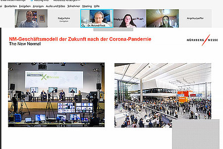 Screenshot Webex Präsentation