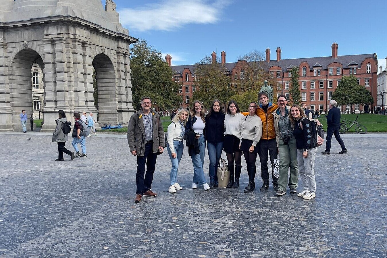 Studierende Tourismusmanagement in Dublin