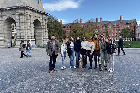 Studierende Tourismusmanagement in Dublin