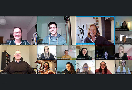 Foto Teilnehmer Intergrationsseminar.