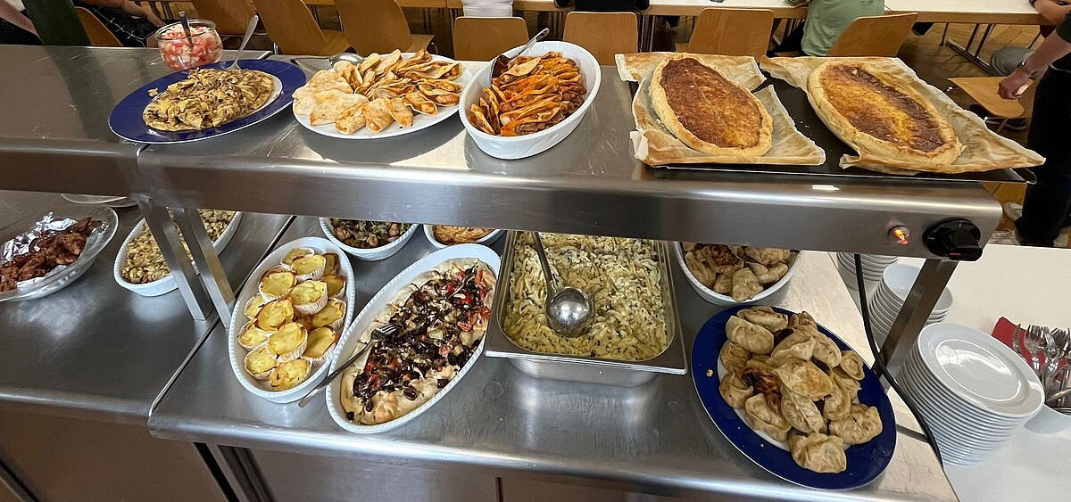 Intercultural Cooking Buffet an der DHBW Ravensburg