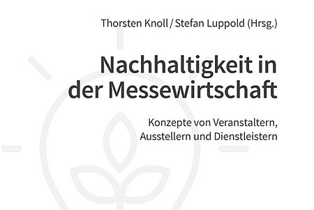Buchcover Nachhaltigkeit in der Messewirtschaft