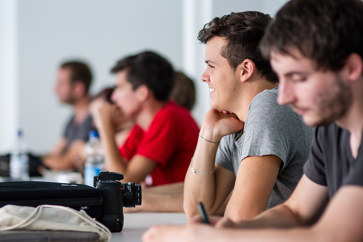 Studierende in der Vorlesung