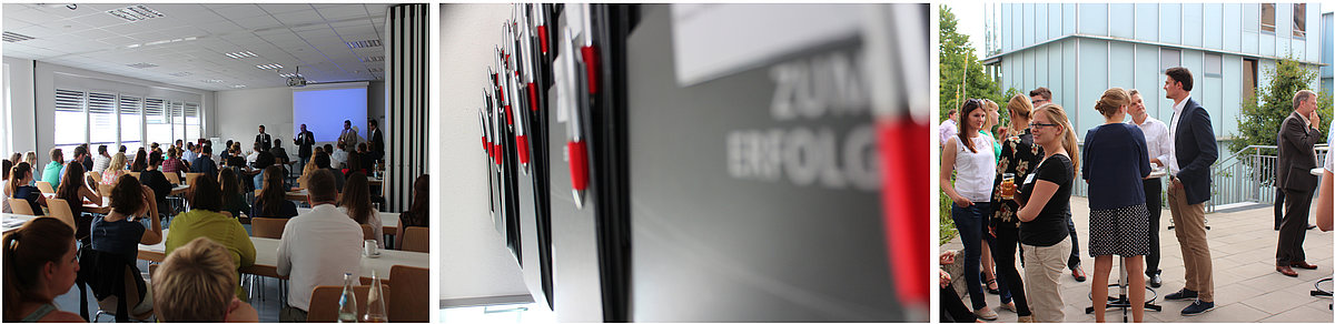 Studierende bei einem Vortrag der SummerUniversity